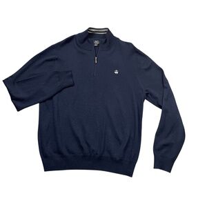 North End XL New With Tags‎ Cotton Blend Long Sleeve V Neck Black Sweater